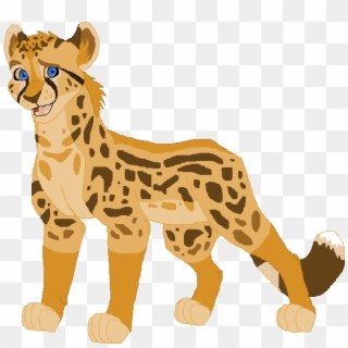 Cartoon Cheetah Clipart
