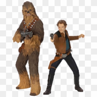 A Star Wars Story Han Solo And Chewbacca Ornaments - Solo: A Star Wars Story Clipart