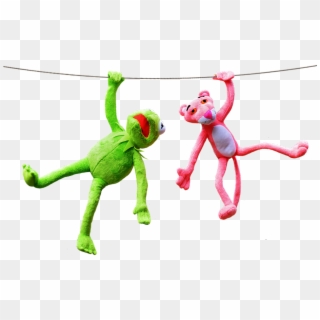 Kermit, Pink Panther, Plush Toys, Fun, Plush Clipart