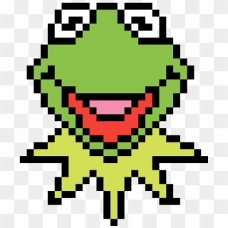 Kermit - Easy Shrek Pixel Art Minecraft Clipart