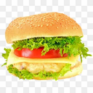 Hamburger - Pan Con Pollo Clipart