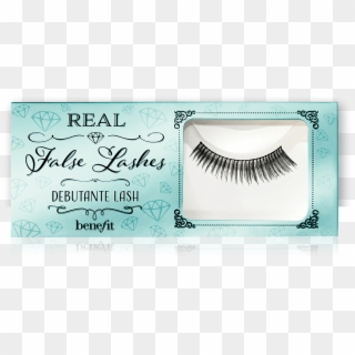 Debutante False Eyelashes Fan Out At The Ends For A - Benefit Cosmetics Lash Clipart