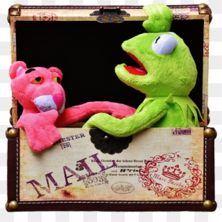 Plush Toys, Kermit, The Pink Panther, Toys, Box, Chest - Stuffed Toy Clipart