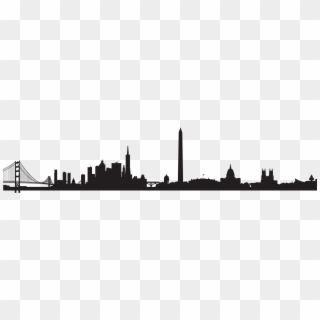 Dc Skyline Silhouette At Getdrawings - Mumbai City Silhouette Png Clipart