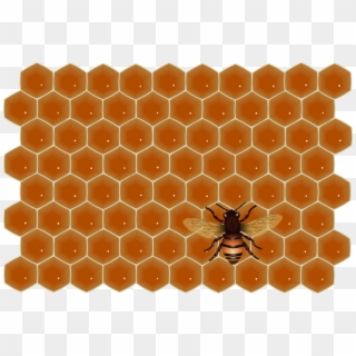 Go To Image - Small Hexagon Mosaic Tiles Clipart