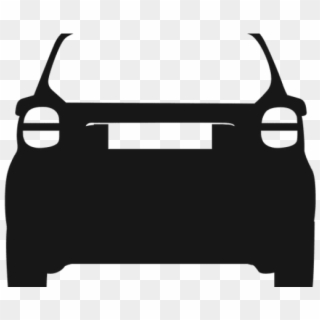 Rear Clipart Car Silhouette - Png Download