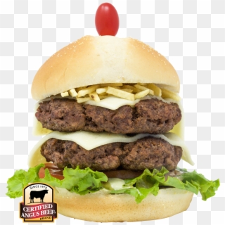 Cheese Burger Double Clipart