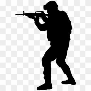 Soldier Silhouette Png Clipart