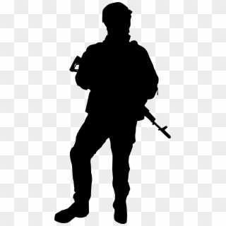 Free Download - Soldier Silhouette No Background Clipart