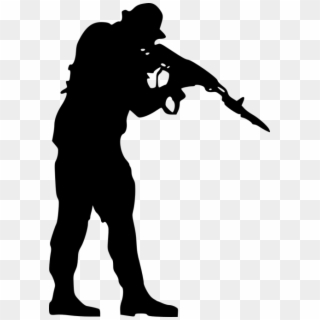Free Png Soldier Silhouette Png - Soldier Silhouette Clipart