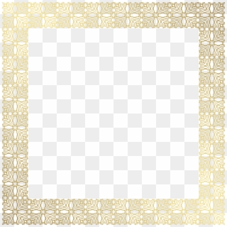 Border Decorative Frame Png Gold Clip Art Transparent Png