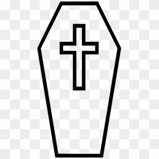 Png File Svg - Coffin Icon Png Clipart