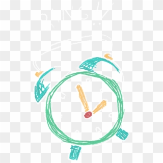 Clock Chalk Png , Png Download - Alarm Illustration Png Clipart
