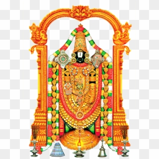 Lord Tirupati Venkateswara And Lord Vishnu Transparent - Lord Venkateswara Swamy Clipart