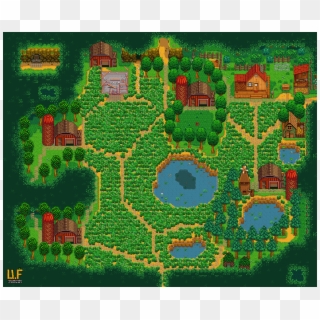 My New Plan For A Forest Ranch - Stardew Valley Map Planner Forest Clipart