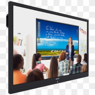 75 Inch Touch Screen Monitor /smart Tv For Education - Led-backlit Lcd Display Clipart