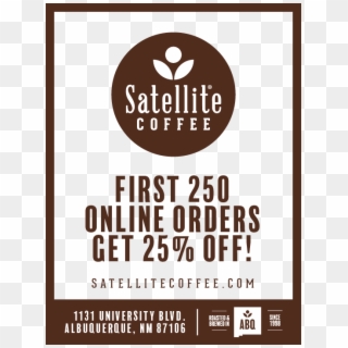 Oo Offer Box - Satellite Coffee Clipart