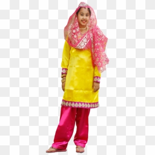 Punjabi-girl - Fancy Dress Competition Punjabi Girl Clipart