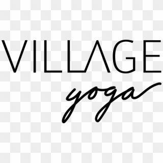 Village Yoga Clipart , Png Download - Calligraphy Transparent Png