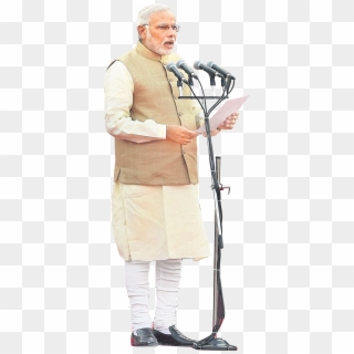 Narendra Modi Stand Png , Png Download - Narendra Modi Full Standing Photo Png Clipart
