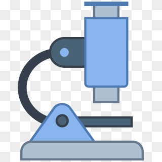 The Icon Is Depicting A Microscope - Transparent Microscope Clipart - Png Download