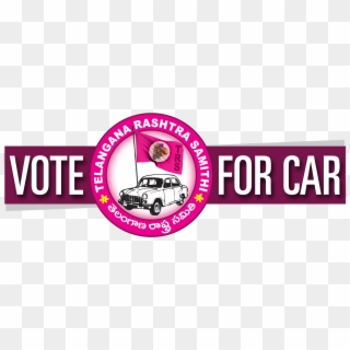 Vote For Car Hd Png Logo Free Downlo Trs Party Elections - Vote For Car Trs Clipart