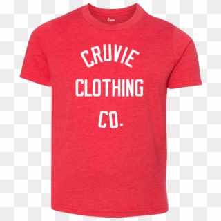 Cruvie Kids Tshirt Red Wht Ccc Clipart