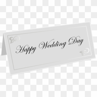 Happy Wedding Day Card Wedding Png Image - Happy Clipart
