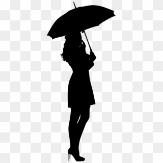 Download Png - Umbrella Woman Clipart