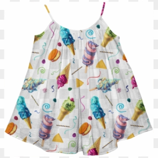 Kids Tent Dress - Pattern Clipart