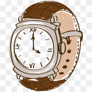 Watch Cartoon Drawing Clip Art - Cartoon Watches In Png Transparent Png
