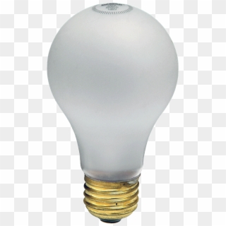 Light Material Halogen Incandescent A-series Bulb Clipart - Incandescent Light Bulb - Png Download