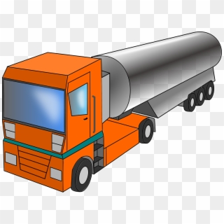 Clipart Of A Water Truck - Png Download