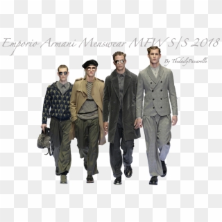 Emporio Armani Menswear Milan Fashion Week Spring/summer - Etiquettes Confiture Clipart