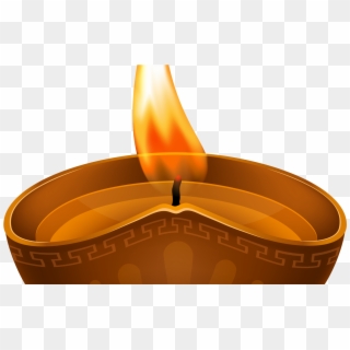 Diwali Candle Clipart - Png Download