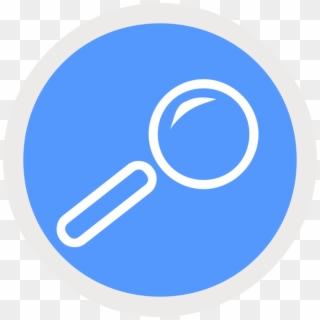 Computer Icons Magnifying Glass Hyperlink Drawing - Blue Magnifying Glass Icon Clipart