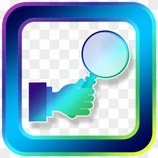 Icon, Magnifying Glass, Hand, Investigation, Analysis - Private Investigator Clipart