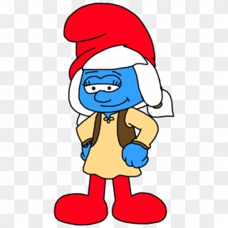 Here's Smurfwillow, The Female Counterpart Of Papa - The Smurfs Clipart