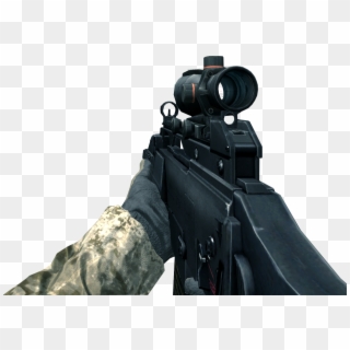 View Samegoogleiqdbsaucenao G36c Acog Scope Cod4 , - Call Of Duty Clipart