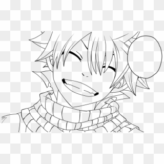 Fairy Tail Chapter - Natsu Fairy Tail Black And White Clipart