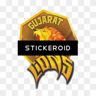 Gujarat Lions Logo - Ipl Team Logo Png Clipart