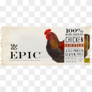 Epic Bar Chicken Sriracha, - Epic Chicken Sriracha Bar Clipart