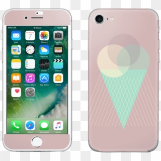 Pinkish Ice Cream Skin Iphone - Iphone 7 32gb Silver Price Clipart