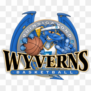 Basketball On Fire Pictures - Wyverns Basketball Logo Clipart