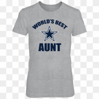Dallas Cowboys Aunt Gift T-shirt @ Www - Shirt Clipart