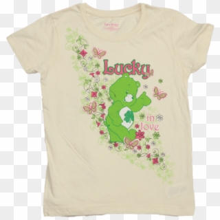 Care Bears Lucky In Love Youth T-shirt - Active Shirt Clipart