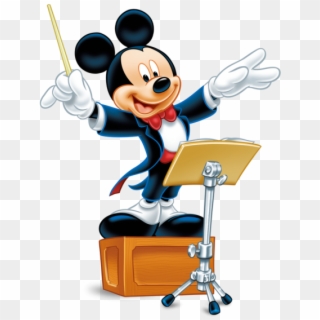 Download High Resolution Png - Mickey Mouse Conductor Orchestra Clipart