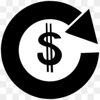 Vector Illustration Of Financial Concept Circular Arrow - Circular Dollar Sign Clipart