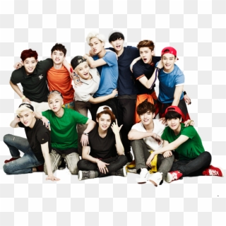 ×little Exo World× - Exo Group Photo Ot12 Clipart