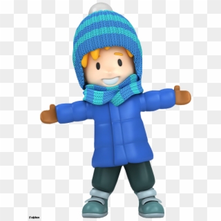 Winter Boy Clipart - Png Download